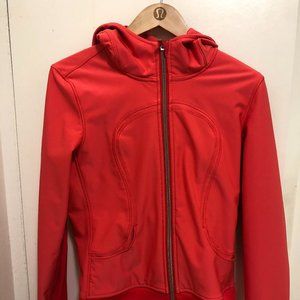 lululemon red softshell scuba jacket